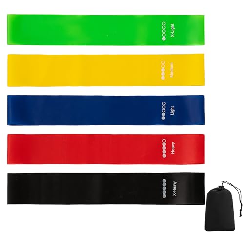 Narwhal Fitnessbänder 5er Set Resistance Bands TPE Material Widerstandsbänder Krafttraining Gymnastikband für Fitness Yoga Pilates Unisex Home Krafttraining Fitnessstudio Outdoor Fitness Narwhal Fitnessbänder 5er Set Resistance Bands TPE Material Widerstandsbänder Krafttraining Gymnastikband für Fitness Yoga Pilates Unisex Home Krafttraining Fitnessstudio Outdoor Fitness von Narwhal
