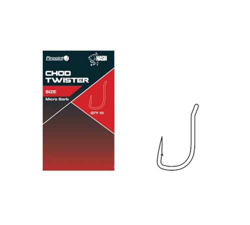 Nash Chod Twister Micro Barbed Größe 2 T6100 Haken Hook Hooks Angelhaken Karpfenhaken *NEW2018* Nash Chod Twister Micro Barbed Größe 2 T6100 Haken Hook Hooks Angelhaken Karpfenhaken *NEW2018* von Nash