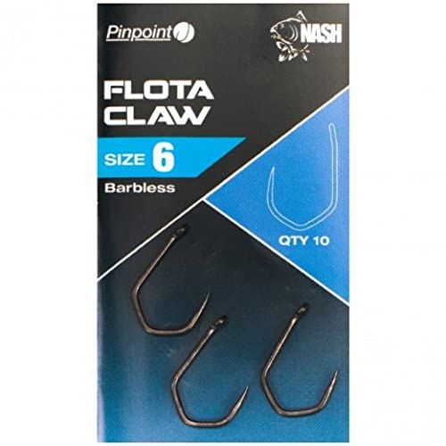 Nash Flota Claw Barbless Größe 7 T6181 Haken Hook Hooks Angelhaken Karpfenhaken Schonhaken Nash Flota Claw Barbless Größe 7 T6181 Haken Hook Hooks Angelhaken Karpfenhaken Schonhaken von Nash
