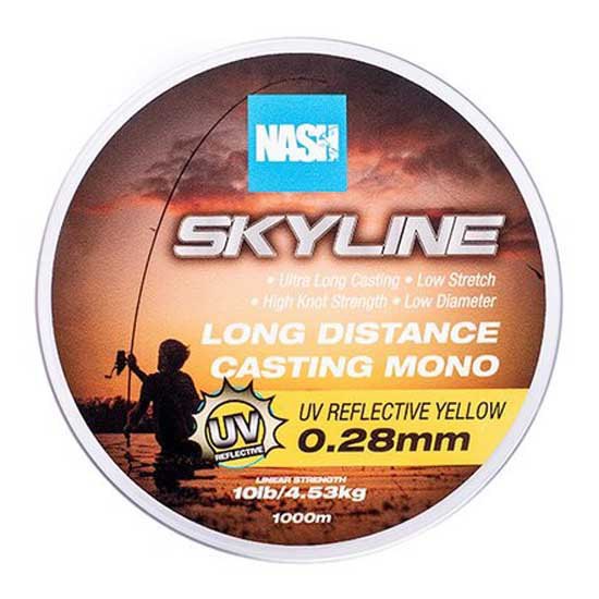Nash Highline 1000 M Monofilament Durchsichtig 0.260 mm Nash Highline 1000 M Monofilament Durchsichtig 0.260 mm von Nash