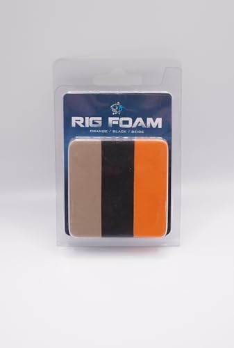 Nash Rig Foam orange/black/cork von Nash Tackle