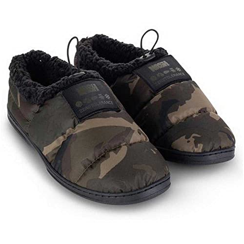 Nash ZT Deluxe Bivvy Hausschuhe, Camouflage, Größe 43 Nash ZT Deluxe Bivvy Hausschuhe, Camouflage, Größe 43 von Nash