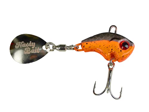 Nasty Bait - Lurchi - Naranja/Volcano– 5,5cm/2,77" 9g sinking Jig Spinner Nasty Bait - Lurchi - Naranja/Volcano– 5,5cm/2,77" 9g sinking Jig Spinner von Nasty Bait