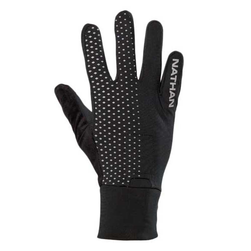 Nathan Hypernight Reflective Gloves Schwarz XS Mann von Nathan