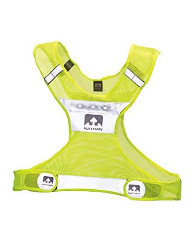 Nathan Lightstreak Weste, Safety Yellow, L/XL von Nathan