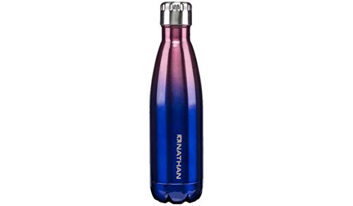 Nathan NS4427 Chroma Steel Ombre Wasserflasche, Azalea/Monaco Blue, 500 ml Nathan NS4427 Chroma Steel Ombre Wasserflasche, Azalea/Monaco Blue, 500 ml von Nathan