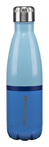 Nathan NS4429 Chroma 3 Tone Steel Wasserflasche, Blue Radiance/Cendre Blue/Monaco Blue, 740 ml Nathan NS4429 Chroma 3 Tone Steel Wasserflasche, Blue Radiance/Cendre Blue/Monaco Blue, 740 ml von Nathan