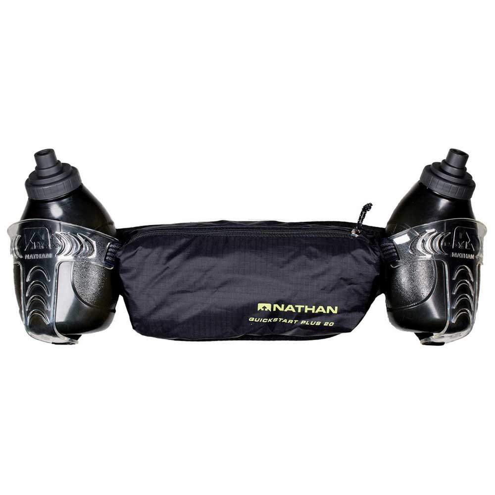 Nathan Quickstart Plus 20 600ml Waist Pack Schwarz von Nathan