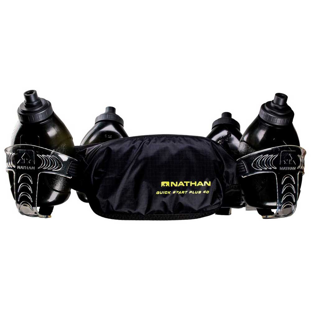 Nathan Quickstart Plus 40 1.2l Waist Bag Schwarz Nathan Quickstart Plus 40 1.2l Waist Bag Schwarz von Nathan