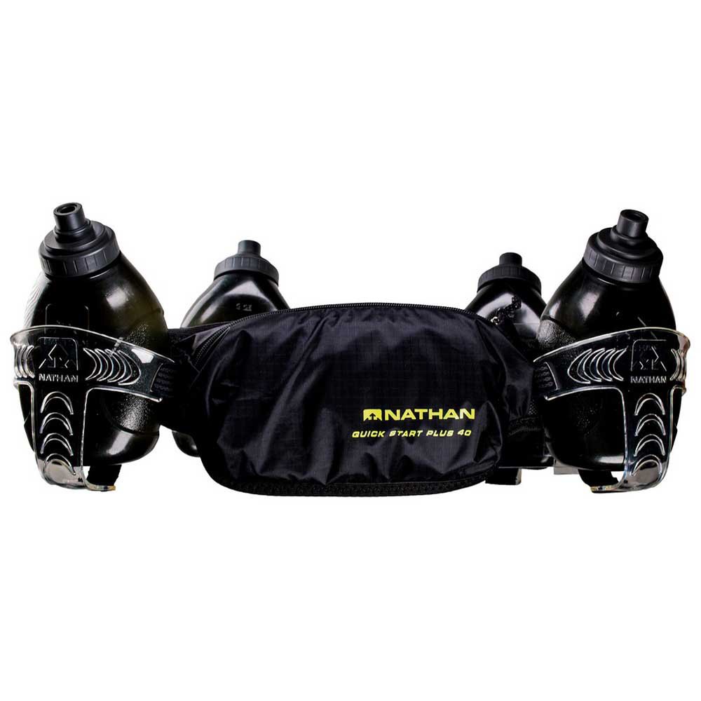 Nathan Quickstart Plus 40 1.2l Waist Pack Schwarz von Nathan