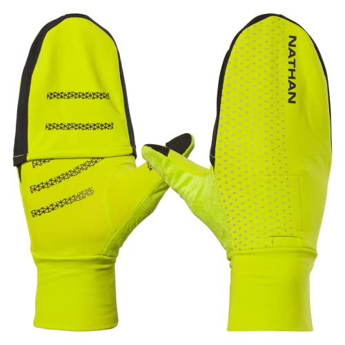 Nathan Reflektierende Convertible-Handschuhe HyperNight von Nathan