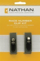 Nathan Startnummernbefestigung Clip Kit Nathan Startnummernbefestigung Clip Kit von Nathan
