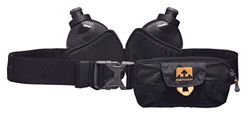 Nathan Switchblade NS4529 Laufgürtel mit Zwei 340 ml Flaschen, Schwarz, Einheitsgröße Nathan Switchblade NS4529 Laufgürtel mit Zwei 340 ml Flaschen, Schwarz, Einheitsgröße von Nathan