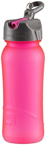 Nathan Unisex – Erwachsene Pure Bottle Flip Straw Trinkflasche, Pink, 0.5 Nathan Unisex – Erwachsene Pure Bottle Flip Straw Trinkflasche, Pink, 0.5 von Nathan