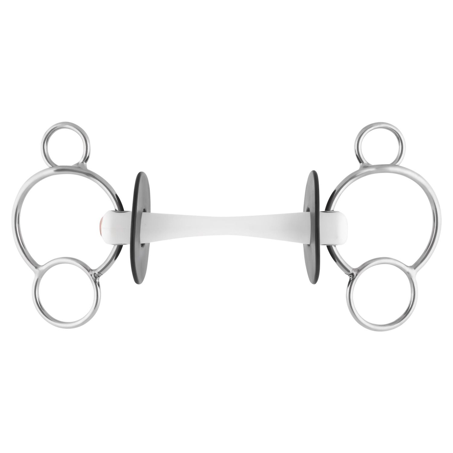 Nathe 3Ring Gebiss mit biegsamer Stange 20mm Nathe 3Ring Gebiss mit biegsamer Stange 20mm von Nathe