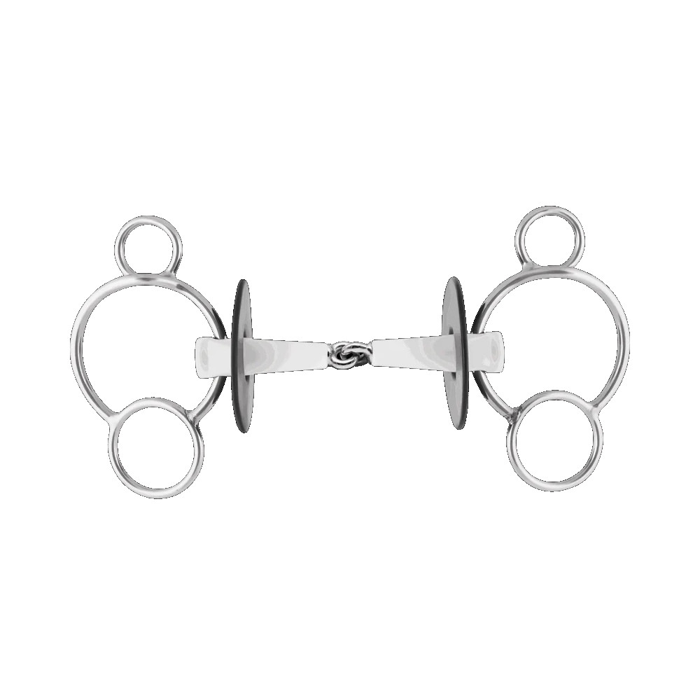 Nathe 3Ring Gebiss einfach gebrochen 18mm Nathe 3Ring Gebiss einfach gebrochen 18mm von Nathe