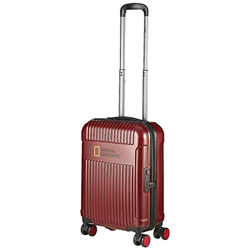 Koffer Hartschale Handgepäck Reisekoffer Trolley National Geographic Größe S rot von National Geographic