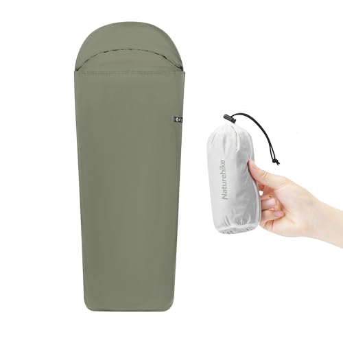 Naturehike Hüttenschlafsack Ultralight Schlafsack Liner nur 128g Reisedecke mit Small Pack Size Innenschlafsack für Backpacking, Hostels, Hütten Camping Naturehike Hüttenschlafsack Ultralight Schlafsack Liner nur 128g Reisedecke mit Small Pack Size Innenschlafsack für Backpacking, Hostels, Hütten Camping von Naturehike