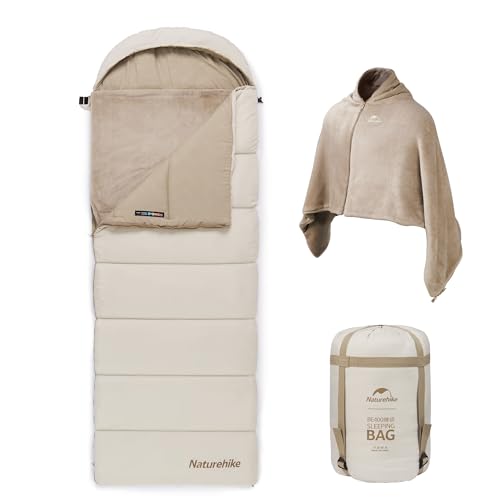 Naturehike Schlafsack, Baumwollschlafsack, Warmer und Abnehmbarer, bequemer Flanelldecke Schlafsack, DREI-Jahreszeiten-Herbst- und Winterschlafsack, geeignet für Outdoor, Reisen und Camping Naturehike Schlafsack, Baumwollschlafsack, Warmer und Abnehmbarer, bequemer Flanelldecke Schlafsack, DREI-Jahreszeiten-Herbst- und Winterschlafsack, geeignet für Outdoor, Reisen und Camping von Naturehike