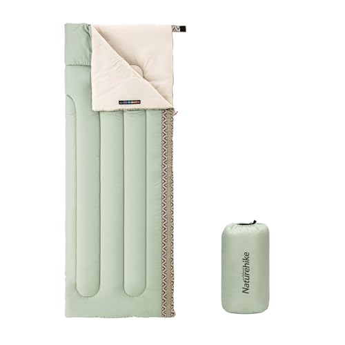 Naturehike Schlafsack Winter Outdoor Sleeping Bag Ideal für Erwachsene und Kinder Wasserdichter Leichter Deckenschlafsack 3-4 Jahreszeiten für Camping Reisen Outdoor Aktivitäten 190 x 75cm(Grün-R) Naturehike Schlafsack Winter Outdoor Sleeping Bag Ideal für Erwachsene und Kinder Wasserdichter Leichter Deckenschlafsack 3-4 Jahreszeiten für Camping Reisen Outdoor Aktivitäten 190 x 75cm(Grün-R) von Naturehike