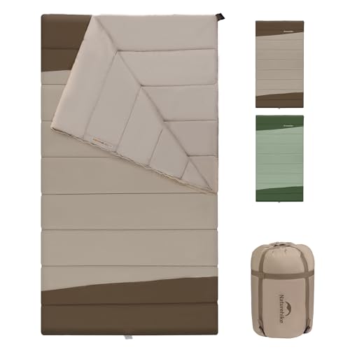 Naturehike YC Breiterer Schlafsack 2 Personen Deckenschlafsack 3-4 Jahreszeiten für Erwachsene Kinder Warm Waschbar Tragbar Baumwollschlafsäcke für Camping, Reisen und Outdoor-Aktivitäten Naturehike YC Breiterer Schlafsack 2 Personen Deckenschlafsack 3-4 Jahreszeiten für Erwachsene Kinder Warm Waschbar Tragbar Baumwollschlafsäcke für Camping, Reisen und Outdoor-Aktivitäten von Naturehike