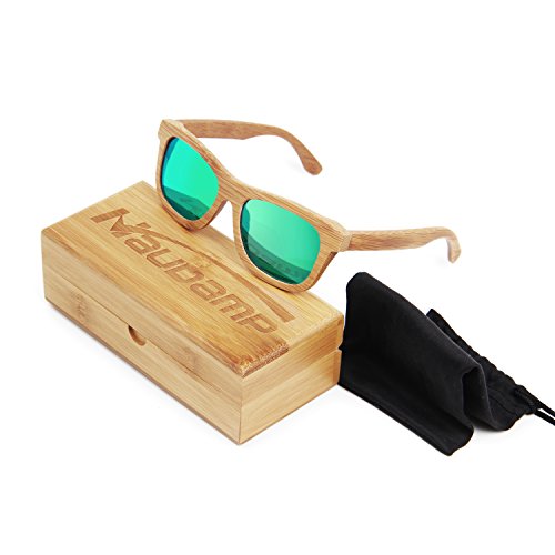 Naudamp Bamboo Polarized Sonnenbrillen Herren Damen Holzbrille für Wassersport und Outdoor-Aktivitäten Naudamp Bamboo Polarized Sonnenbrillen Herren Damen Holzbrille für Wassersport und Outdoor-Aktivitäten von Naudamp