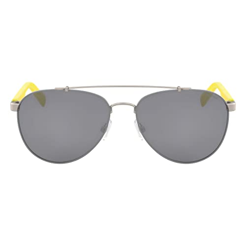 Nautica N5131S Sonnenbrille aus Metall, matt, silber/grau, Unisex, für Erwachsene, mehrfarbig, Standard Nautica N5131S Sonnenbrille aus Metall, matt, silber/grau, Unisex, für Erwachsene, mehrfarbig, Standard von Nautica