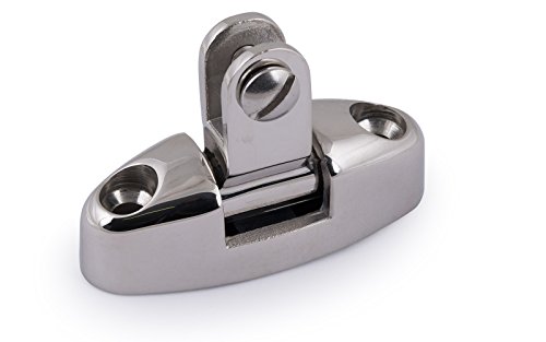 Nautika Verdecksbeschlag Edelstahl Verdecksscharnier Deckfitting Klappscharnier Bimini Halterung Sonnenverdeck Persenning Sonnendach Befestigung Nautika Verdecksbeschlag Edelstahl Verdecksscharnier Deckfitting Klappscharnier Bimini Halterung Sonnenverdeck Persenning Sonnendach Befestigung von Nautika