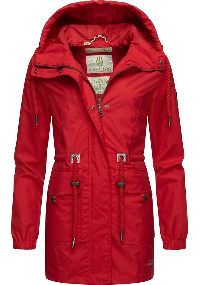 Navahoo Outdoorjacke Neophee Damen Übergangs Parka aus recycelten Materialien Navahoo Outdoorjacke Neophee Damen Übergangs Parka aus recycelten Materialien von Navahoo