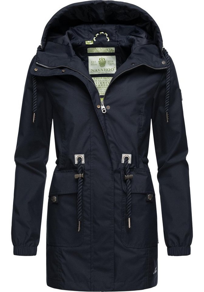 Navahoo Outdoorjacke Neophee Damen Übergangs Parka aus recycelten Materialien Navahoo Outdoorjacke Neophee Damen Übergangs Parka aus recycelten Materialien von Navahoo