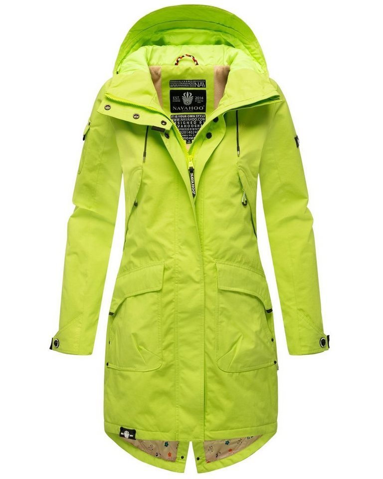 Navahoo Outdoorjacke Pfefferschote moderne Damen Übergangsjacke mit Kapuze Navahoo Outdoorjacke Pfefferschote moderne Damen Übergangsjacke mit Kapuze von Navahoo