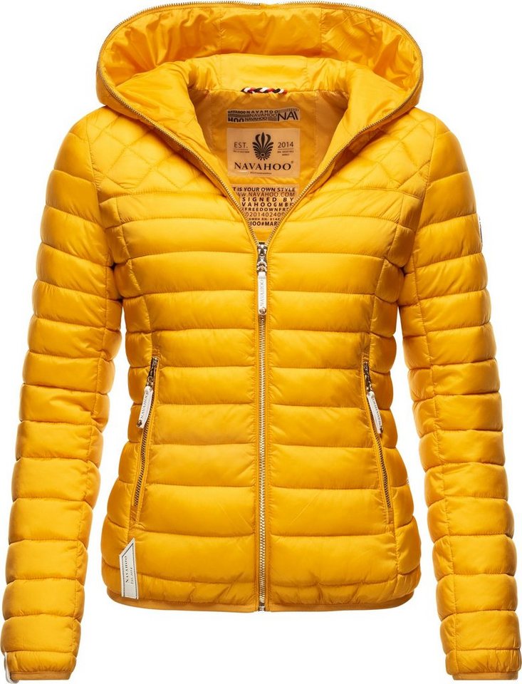 Navahoo Steppjacke Ich Bin Hübsch leichte Übergangsjacke mit Kapuze Navahoo Steppjacke Ich Bin Hübsch leichte Übergangsjacke mit Kapuze von Navahoo