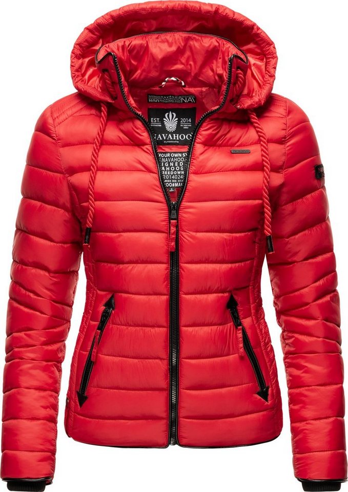Navahoo Steppjacke Lulana leichte Übergangsjacke mit Kapuze Navahoo Steppjacke Lulana leichte Übergangsjacke mit Kapuze von Navahoo