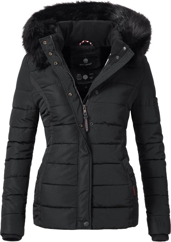 Navahoo Steppjacke Miamor hochwertige Winterjacke m. voluminöser Kunstpelz-Kapuze Navahoo Steppjacke Miamor hochwertige Winterjacke m. voluminöser Kunstpelz-Kapuze von Navahoo