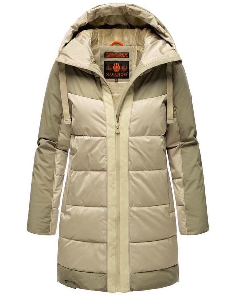 Navahoo Steppjacke Samtkätzchen Modischer, gesteppter Damen Winter Kurzmantel Navahoo Steppjacke Samtkätzchen Modischer, gesteppter Damen Winter Kurzmantel von Navahoo