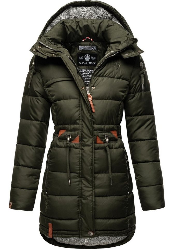 Navahoo Steppmantel Daliee Stylischer Winterparka mit abnehmbarer Kapuze Navahoo Steppmantel Daliee Stylischer Winterparka mit abnehmbarer Kapuze von Navahoo