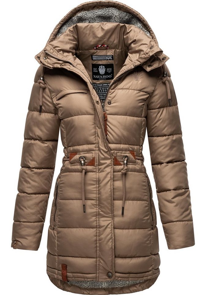Navahoo Steppmantel Daliee Stylischer Winterparka mit abnehmbarer Kapuze Navahoo Steppmantel Daliee Stylischer Winterparka mit abnehmbarer Kapuze von Navahoo