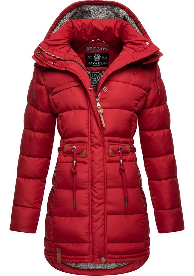 Navahoo Steppmantel Daliee Stylischer Winterparka mit abnehmbarer Kapuze Navahoo Steppmantel Daliee Stylischer Winterparka mit abnehmbarer Kapuze von Navahoo