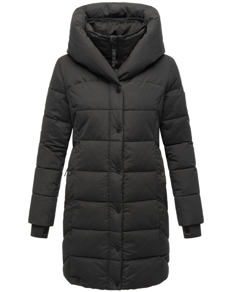 Navahoo Steppmantel Knutschilein Stylischer Damenmantel mit abnehmbarem Fleece-Kragen Navahoo Steppmantel Knutschilein Stylischer Damenmantel mit abnehmbarem Fleece-Kragen von Navahoo