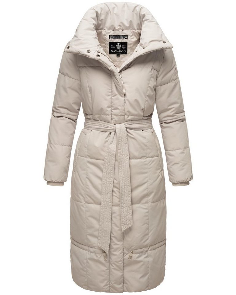 Navahoo Steppmantel Mirenaa Stylischer Damen Wintermantel mit Gürtel Navahoo Steppmantel Mirenaa Stylischer Damen Wintermantel mit Gürtel von Navahoo