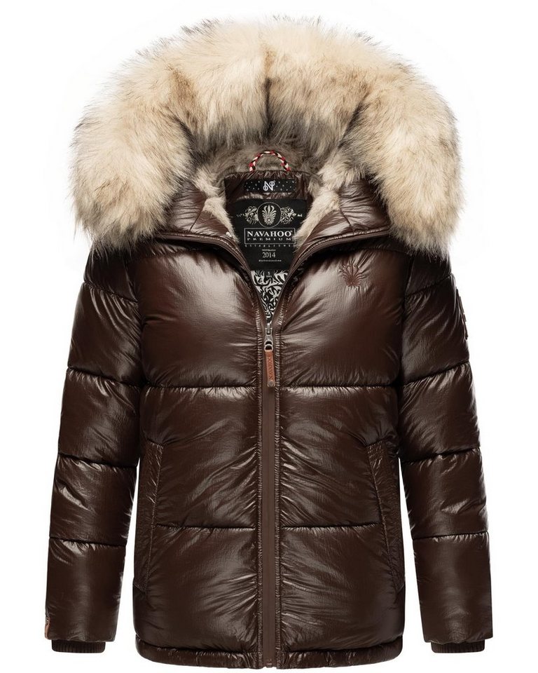 Navahoo Winterjacke Tikunaa warm gefütterte Damen Steppjacke mit Kunstfellkapuze Navahoo Winterjacke Tikunaa warm gefütterte Damen Steppjacke mit Kunstfellkapuze von Navahoo