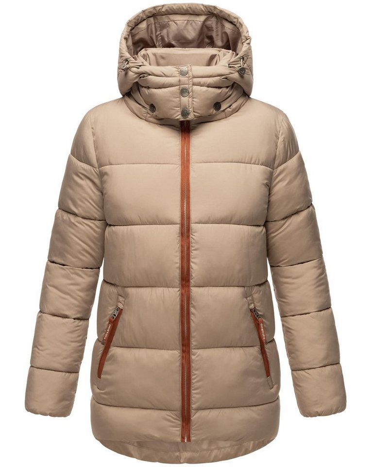Navahoo Winterjacke Wattewölkchen Modische Damen Steppjacke mit kontrastfarbenen Details Navahoo Winterjacke Wattewölkchen Modische Damen Steppjacke mit kontrastfarbenen Details von Navahoo