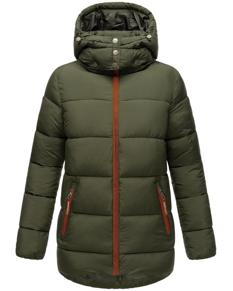 Navahoo Winterjacke Wattewölkchen Modische Damen Steppjacke mit kontrastfarbenen Details Navahoo Winterjacke Wattewölkchen Modische Damen Steppjacke mit kontrastfarbenen Details von Navahoo