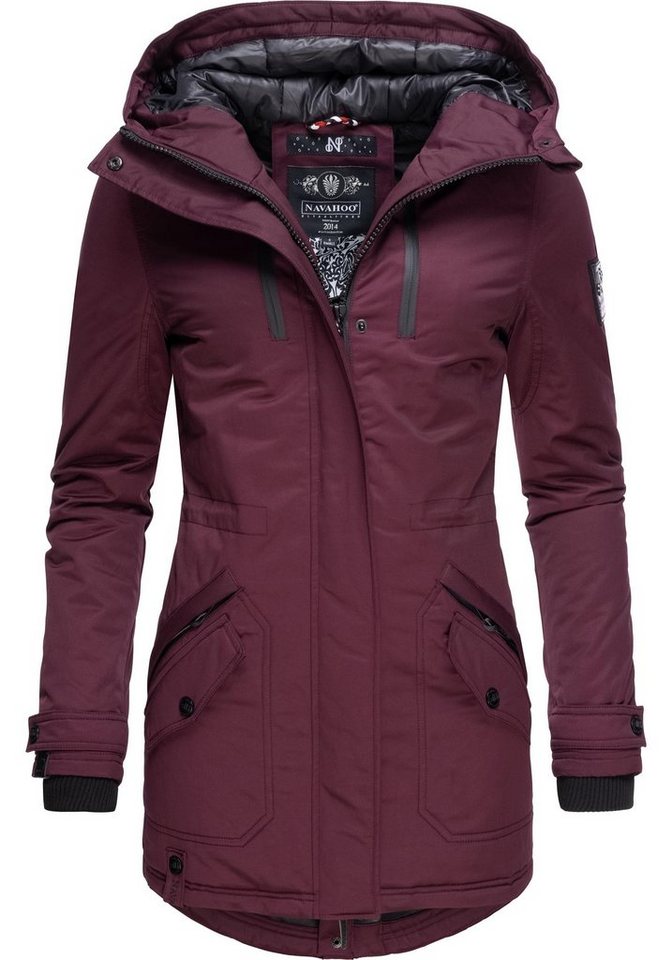 Navahoo Wintermantel Avrille II sportlicher Damen Winter Kurzmantel mit großer Kapuze Navahoo Wintermantel Avrille II sportlicher Damen Winter Kurzmantel mit großer Kapuze von Navahoo