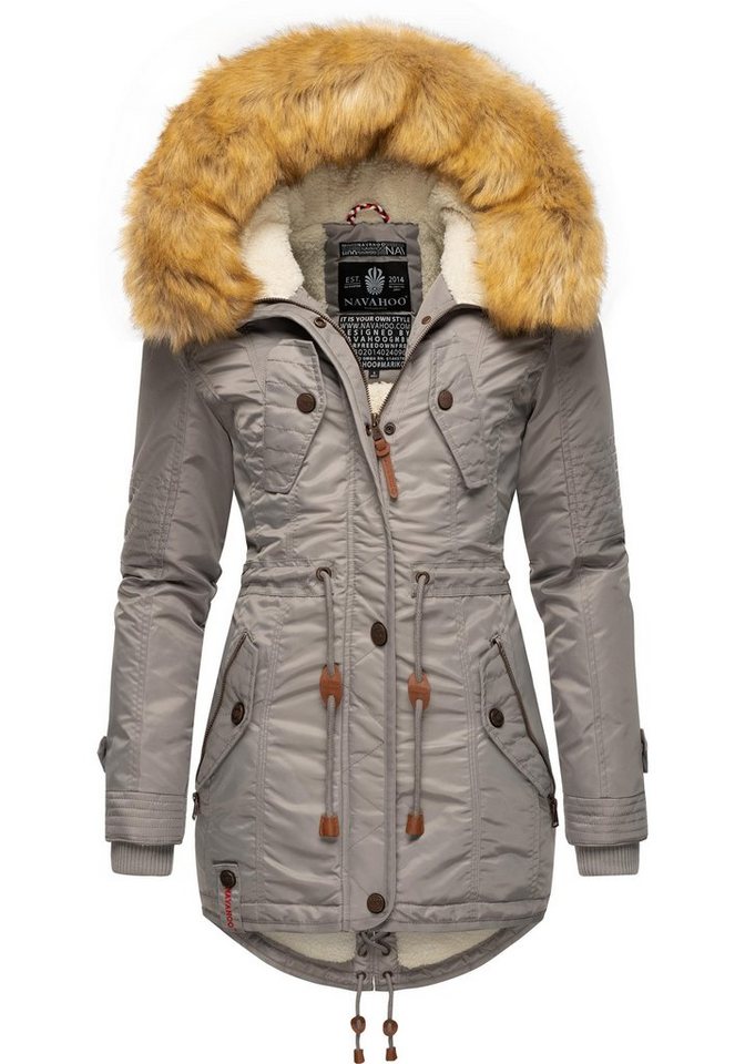 Navahoo Wintermantel La Viva hochwertiger Winterparka mit großem Kunstfell Navahoo Wintermantel La Viva hochwertiger Winterparka mit großem Kunstfell von Navahoo