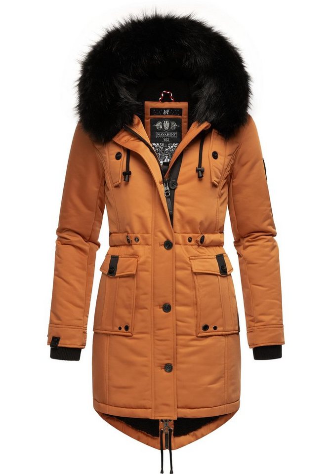 Navahoo Wintermantel Luluna Prc edler Parka mit großer Kunstfellkapuze Navahoo Wintermantel Luluna Prc edler Parka mit großer Kunstfellkapuze von Navahoo