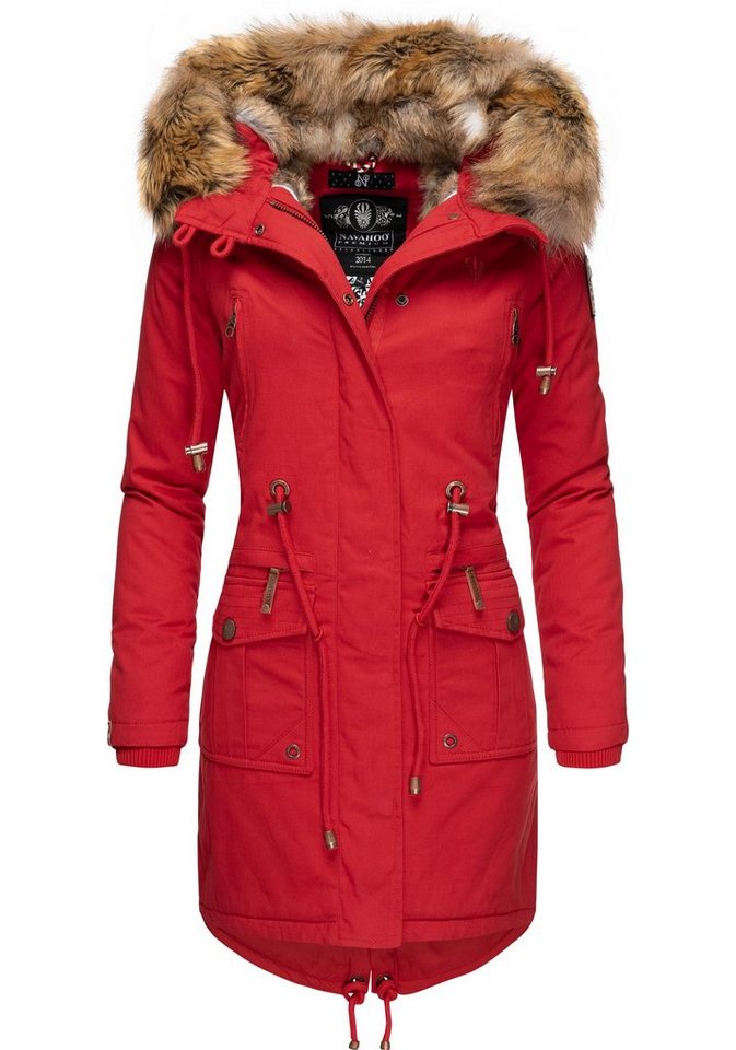 Navahoo Wintermantel Rosinchen stylischer Damen Winter Baumwollparka mit Kunstfell Navahoo Wintermantel Rosinchen stylischer Damen Winter Baumwollparka mit Kunstfell von Navahoo