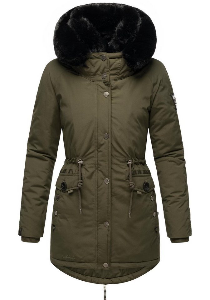 Navahoo Wintermantel Sweety Deluxe modischer Winterparka mit großer doppelter Kapuze Navahoo Wintermantel Sweety Deluxe modischer Winterparka mit großer doppelter Kapuze von Navahoo