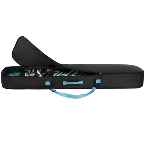 Navaris Snowboard Tasche - robuste Boardbag aus Polyester mit Seitentasche und einstellbaren Trageriemen - Snowboard Bag versch. Größen - Schwarz Navaris Snowboard Tasche - robuste Boardbag aus Polyester mit Seitentasche und einstellbaren Trageriemen - Snowboard Bag versch. Größen - Schwarz von Navaris