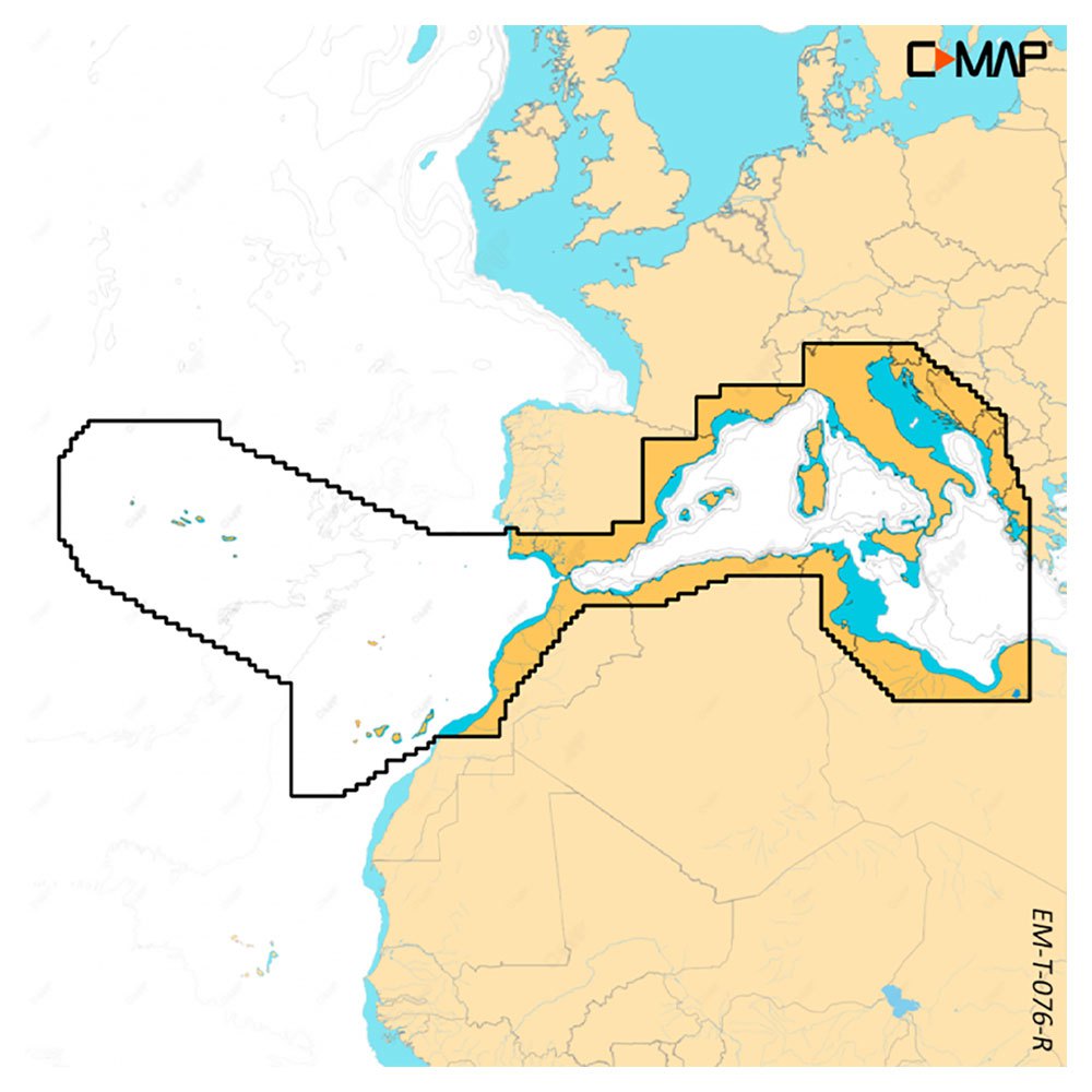 Navico East Mediterranean Marine Charts Gelb Navico East Mediterranean Marine Charts Gelb von Navico